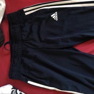 Adidas blue track pants nwot